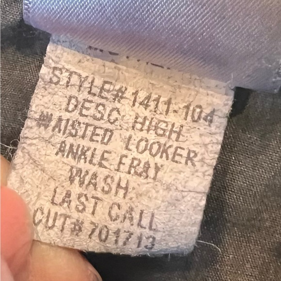 MOTHER High Waisted Looker Ankle Fray Skinny Jeans - SOLD - Picture 10 of 13